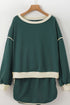 'Beryl' Round Neck Top and Skort Set - Celes Fashion